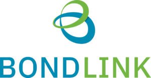 BondLink logo with intertwined blue and green.